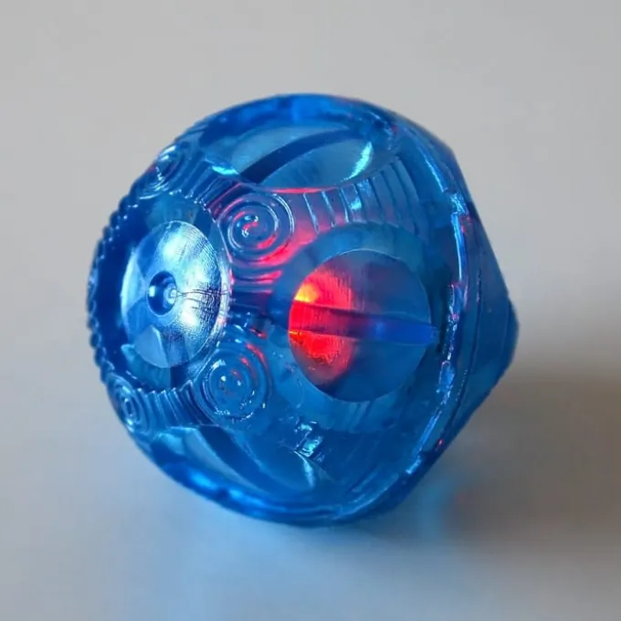 Flummi mit Blinklicht, 4 Stk