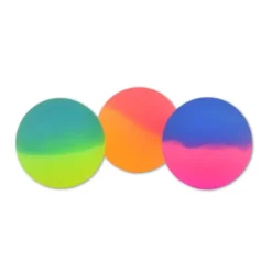 Flummis, 4 cm - Neon, 3 Stück