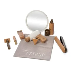 Friseurset aus Holz - 9 Teile