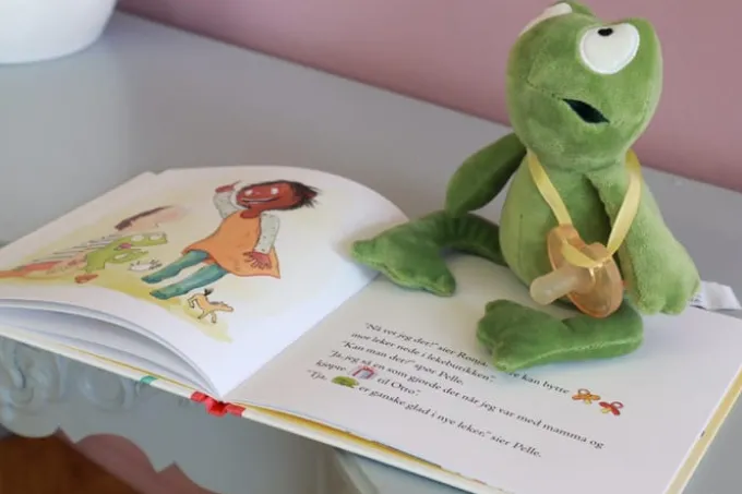 Frosch und die Schnuller