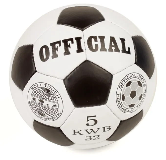 Fussball aus Kunstleder, Gr. 5