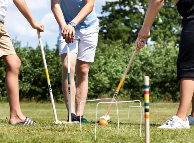 Gartenspiel - Krocket für 6 Pers.