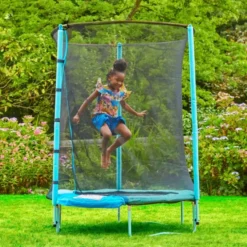 Gartentrampolin inkl. Netz - Ø139 cm