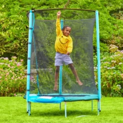 Gartentrampolin inkl. Netz - Ø139 cm