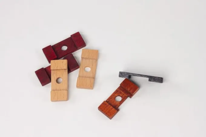 Gehirnpuzzle-Set - m. 6 Puzzles