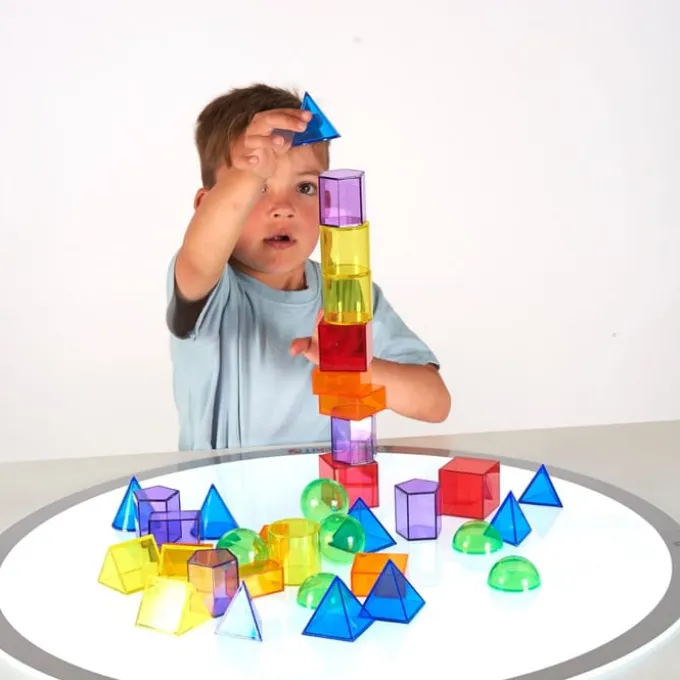 Geometrische Formen, transparent - 36 Stk.