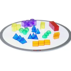 Geometrische Formen, transparent - 36 Stk.