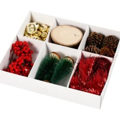 Geschenkeschmuck - klassische Weihnacht