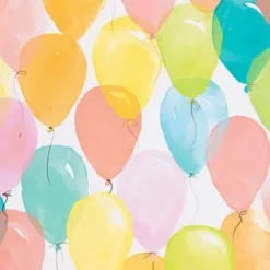 Geschenkpapier 50 cm x 5 m - Ballons