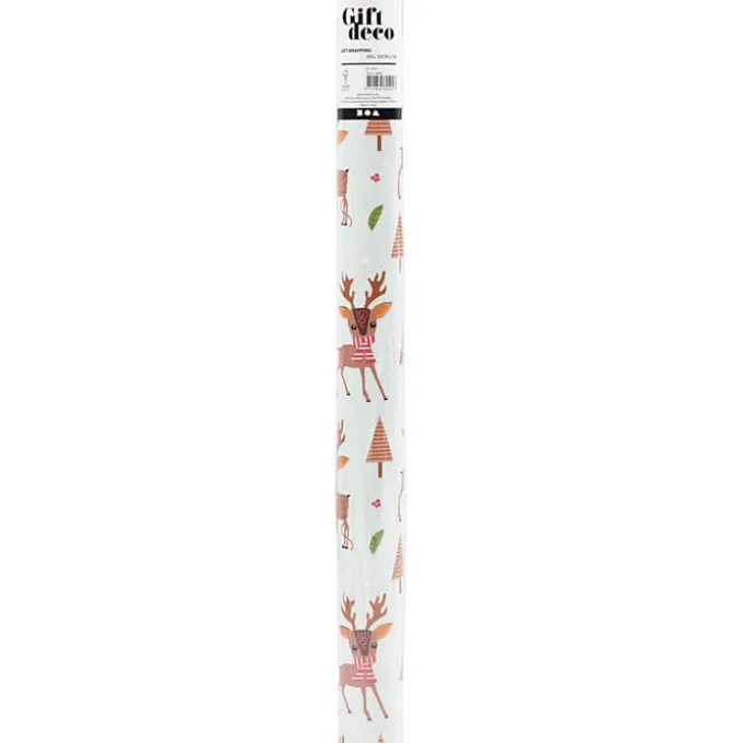 Geschenkpapier 50 cm x 5 m - Rentiere