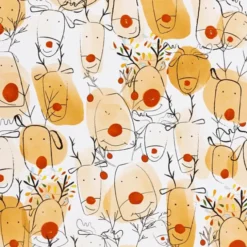 Geschenkpapier 50 cm x 5 m - Rudolph