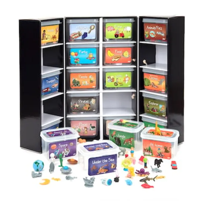 Geschichten-Box mit Themenkistchen, 200 Teile