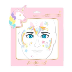 Gesichts-Sticker - Einhorn