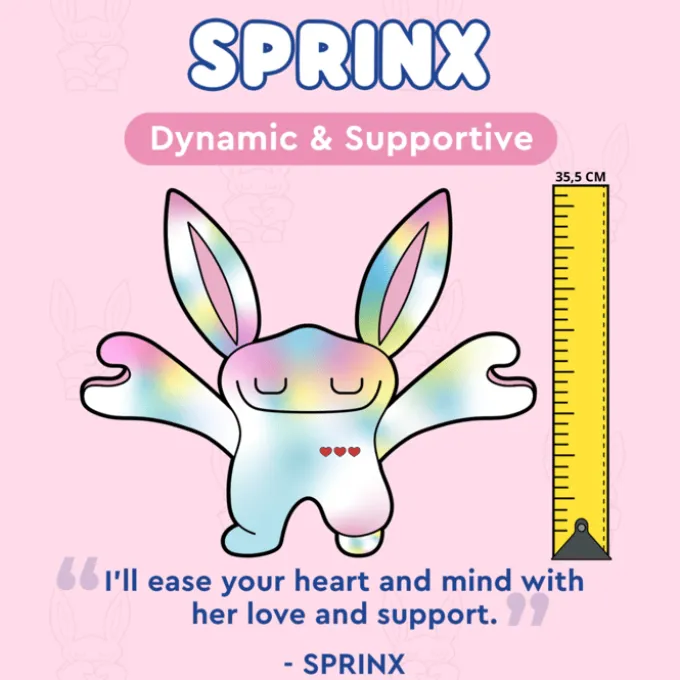 Gewichtsstofftier Sprinx - 0,7 kg