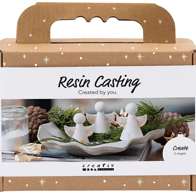 Gießen mit Resin - Engel, 3 Stk.