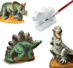 Gieß und Mal Dinosaurier