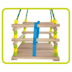 Gitterschaukel aus Holz