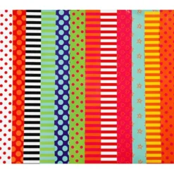 Glanzpapier - gemustert, 50 Bögen