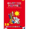 Glitterpapier A4 - 10 Blatt
