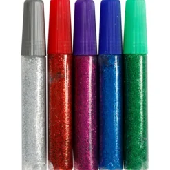Glitzerleim - knallig, 5 Stk.