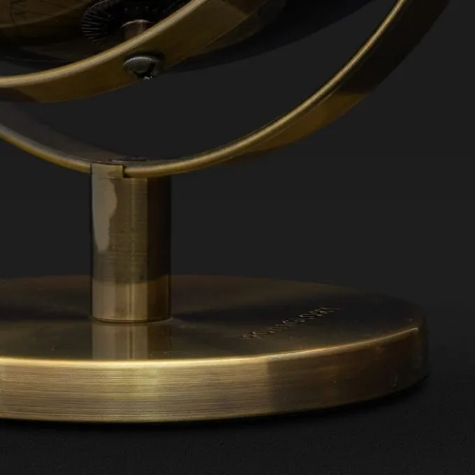 Globus 20 cm - schwarz/golden