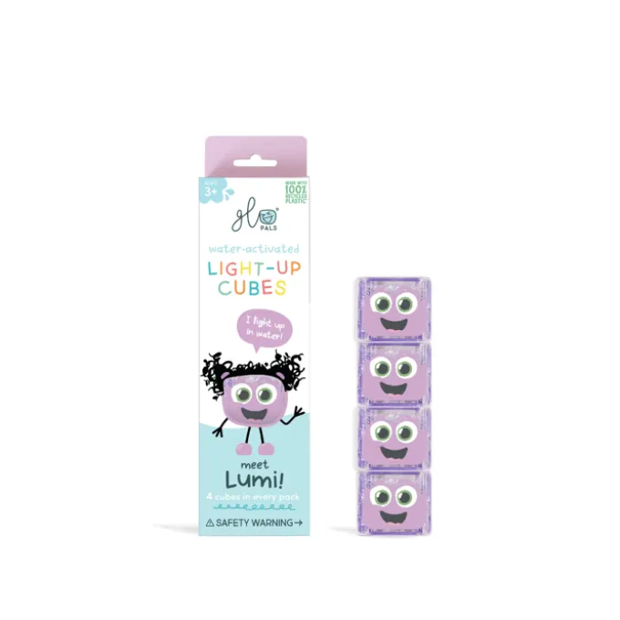 Glo Pals Leuchtwürfel "Lumi" – 4er-Set