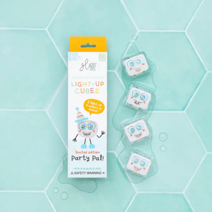 Glo Pals Leuchtwürfel "Party Pal" – 4er-Set