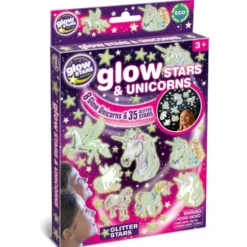 Glow Einhörner und Sterne - 43 Teile