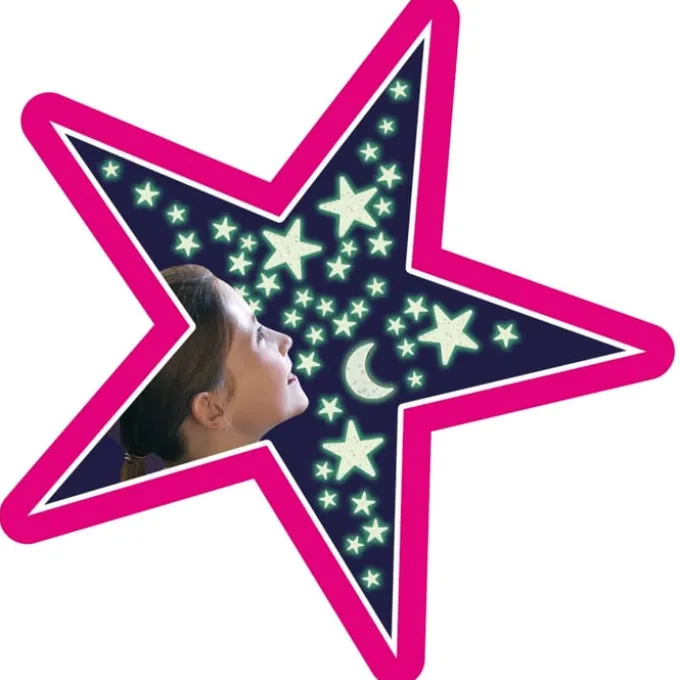 Glow Glitzersterne - 40 Teile