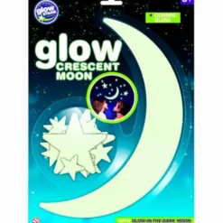 Glow Halbmond und Sterne - 16 Teile