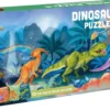 Glow in the dark Riesenpuzzle Dinosaurier, 200 Stk