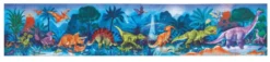 Glow in the dark Riesenpuzzle Dinosaurier, 200 Stk