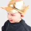 Goldene "Kronen"-Mütze, Ø 22 cm