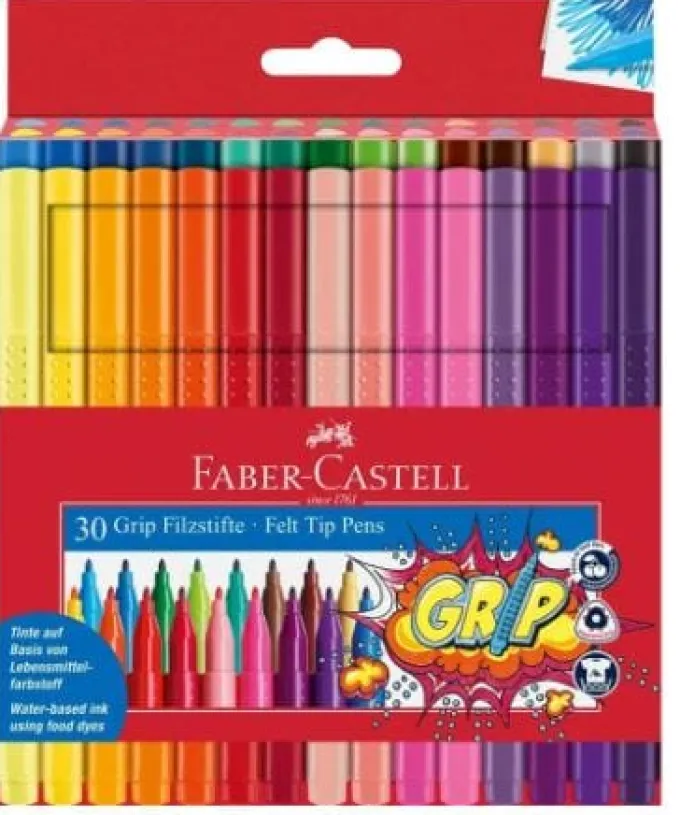 Grip Filzstifte, 30 Stk.