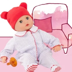 Götz Puppe - Muffin Junge m. Strampler, 33 cm
