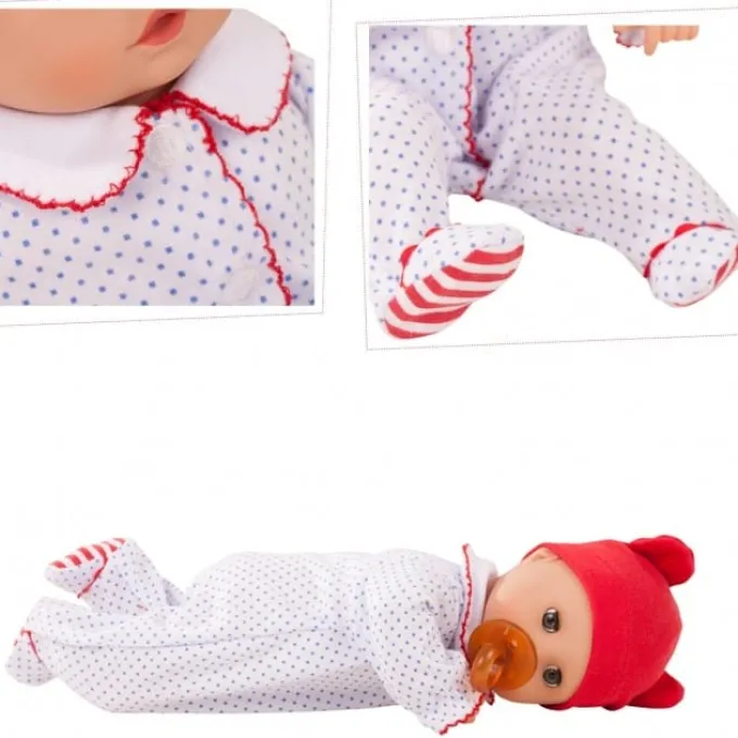 Götz Puppe - Muffin Junge m. Strampler, 33 cm
