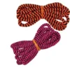 Gummitwist mit schwarzen Streifen - 5 m