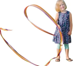 Gymnastikband mit Stab