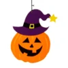 Halloween-Anhänger - Kürbis, 1 Stk.