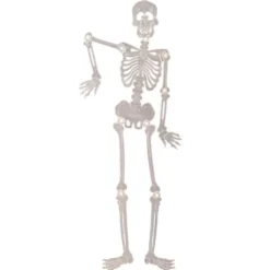 Halloween-Anhänger - Skelett (leuchtend), 90 cm