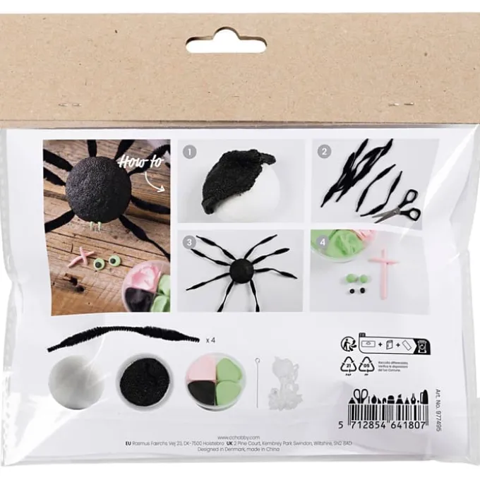 Halloween Bastelset Mini - Spinne
