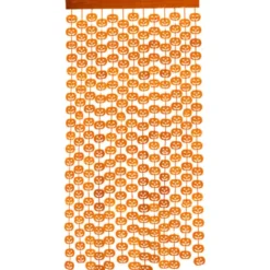 Halloween-Vorhang - Kürbis, 100 x 200 cm