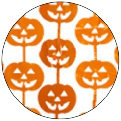 Halloween-Vorhang - Kürbis, 100 x 200 cm