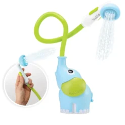 Handbrauser Elefant - batteriebetrieben, blau