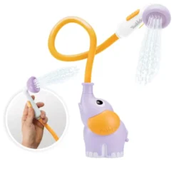 Handbrauser Elefant - batteriebetrieben, lila