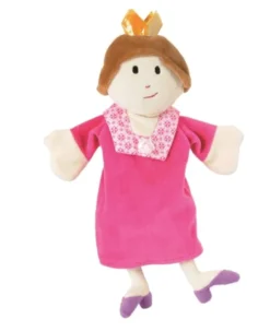 Handpuppe Königin, rosa (30 cm)