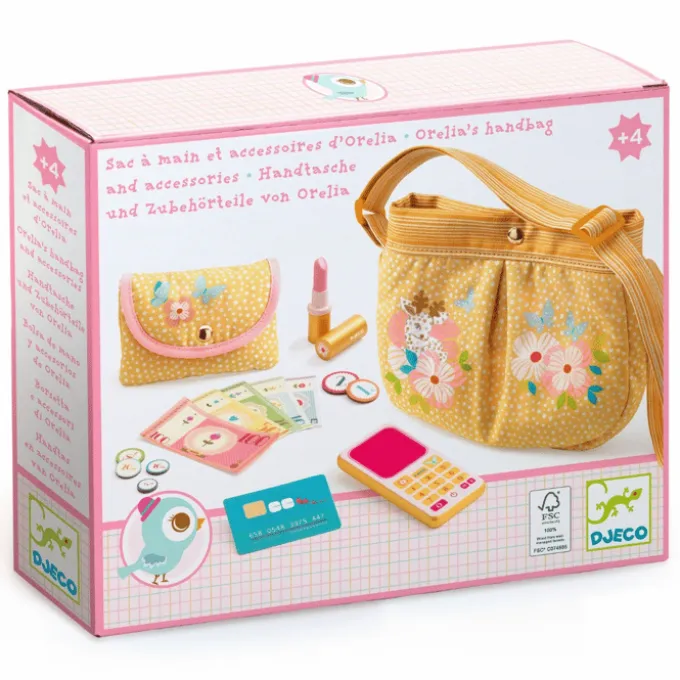 Handtasche mit Zubehör