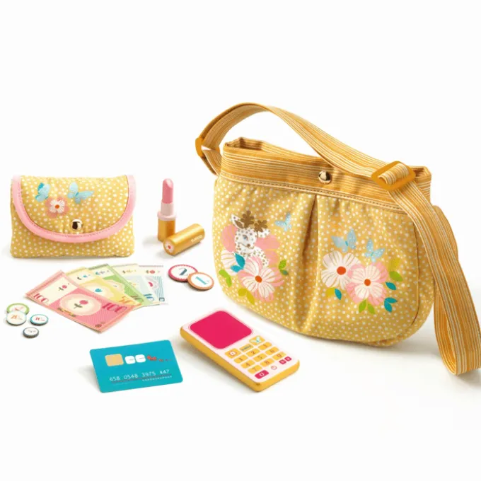 Handtasche mit Zubehör