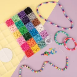Heishi-Perlen in Aufbewahrungsbox, 3.500 Stk.