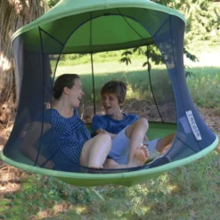 Hängehäuschen mit Netzseiten Ø150 cm – Grün